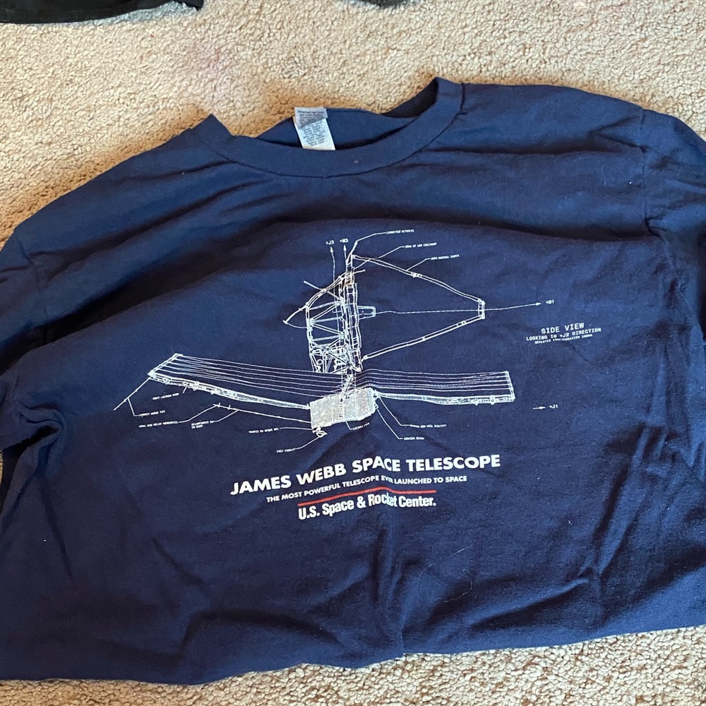 long sleeve from nasa museum